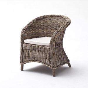 CR08 | Wickerworks Bonsun Armchair with Cushion  (Set of 2)