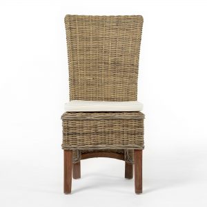 CR13 | Wickerworks Salsa Dining Chair with Cushion  (Set of 2)