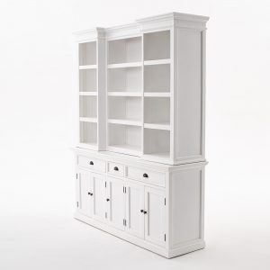 BCA605 | Halifax Kitchen Hutch Cabinet with 5 Doors 3 Drawers