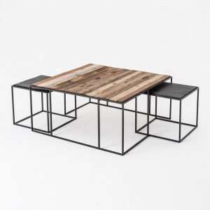 CPP28005 | Rustika Nesting Coffee Table Set 100cm