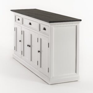 B192CT | Halifax Contrast Buffet with 4 Doors 3 Drawers