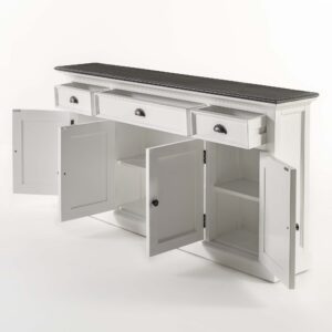 CA633CT | Halifax Contrast Buffet Console Table